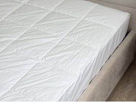 Перина с бортами по периметру 60x120 Ecotton Ecofil Тик Белый с бортом
