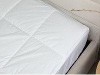 Перина с бортами по периметру 60x120 Ecotton Ecofil Тик Белый с бортом