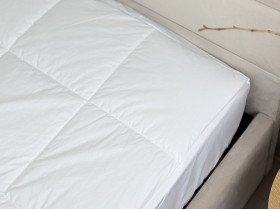 Перина с бортами по периметру 60x120 Ecotton Ecofil Тик Белый с бортом