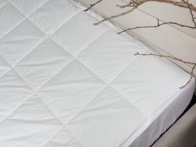 Перина c бортами по периметру 160x200 Ecofil Тик Белый с бортом