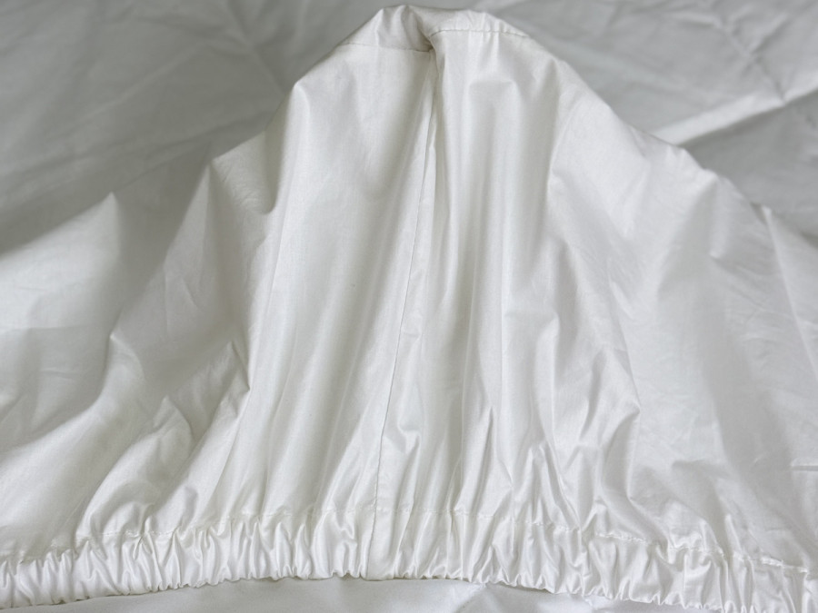 Перина з бортами по периметру 60x120 Ecotton Ecofil Тік Білий з бортом
