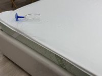 Наматрасник 200x200 Aqua-stop Полисатин резинка по углам