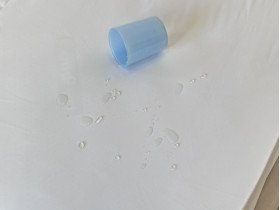 Наматрацник 90x200 Aqua-stop Полісатин з бортом по периметру