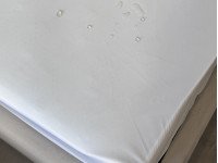 Наматрацник 200x200 Aqua-stop Полісатин з бортом по периметру