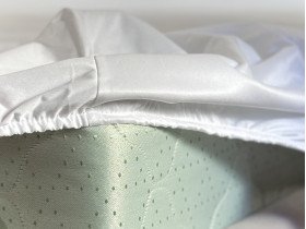 Наматрасник 160x200 Aqua-stop Полисатин с бортом по периметру