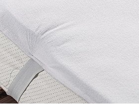 Наматрацник 60x120 Ecotton Aqua-stop Махрова тканина резинка по кутах