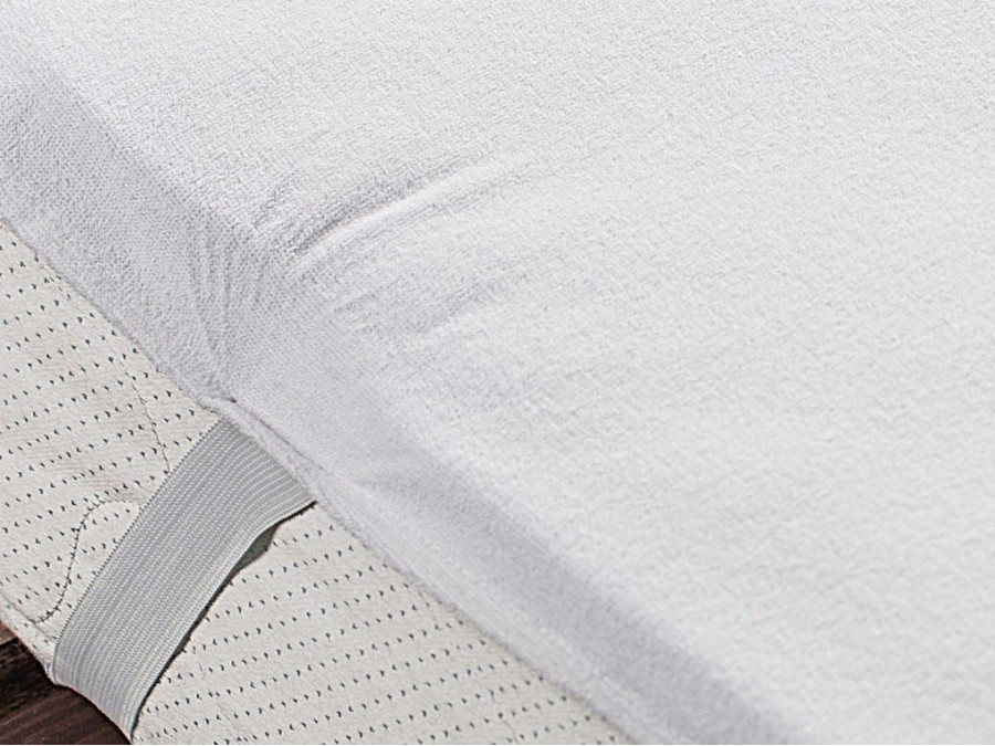 Наматрасник 90x200 Ecotton Aqua-stop Махровая ткань резинка по углам