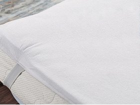 Наматрацник 60x120 Ecotton Aqua-stop Махрова тканина резинка по кутах