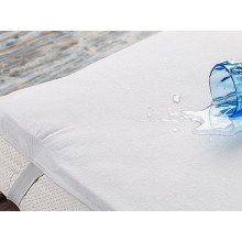 Наматрацник 160x200 Ecotton Aqua-stop Махрова тканина резинка по кутах