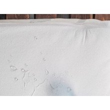 Наматрацник 160x200 Ecotton Aqua-stop Махрова тканина резинка по кутах