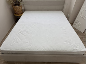 Наматрасник 140x200 Ecotton Aqua-stop Махровая ткань с бортом по периметру