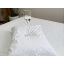 Наматрацник 140x200 Ecotton Aqua-stop Махрова тканина з бортом по периметру