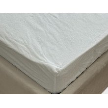 Наматрацник 180x200 Ecotton Aqua-stop Махрова тканина з бортом по периметру
