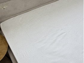 Наматрасник 90x200 Ecotton Aqua-stop Махровая ткань с бортом по периметру