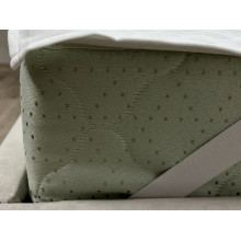 Наматрацник 200x200 Ecotton Aqua-stop Жакард резинка по кутах