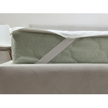 Наматрацник 200x200 Ecotton Aqua-stop Жакард резинка по кутах