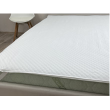 Наматрацник 180x200 Ecotton Aqua-stop Жакард резинка по кутах