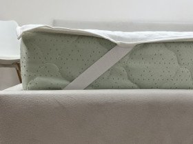 Наматрасник 200x200 Ecotton Aqua-stop Жаккард резинка по углам