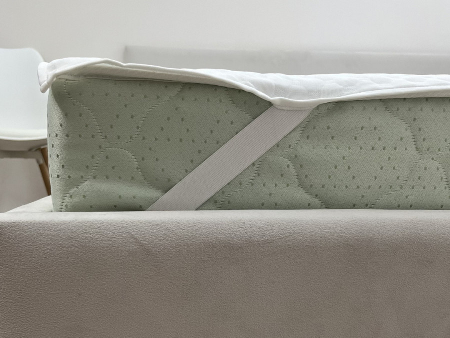 Наматрасник 200x200 Ecotton Aqua-stop Жаккард резинка по углам