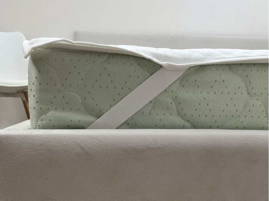 Наматрацник 180x200 Ecotton Aqua-stop Жакард резинка по кутах