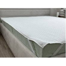 Наматрасник 200x200 Ecotton Aqua-stop Жаккард резинка по углам