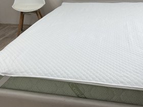 Наматрацник 180x200 Ecotton Aqua-stop Жакард резинка по кутах