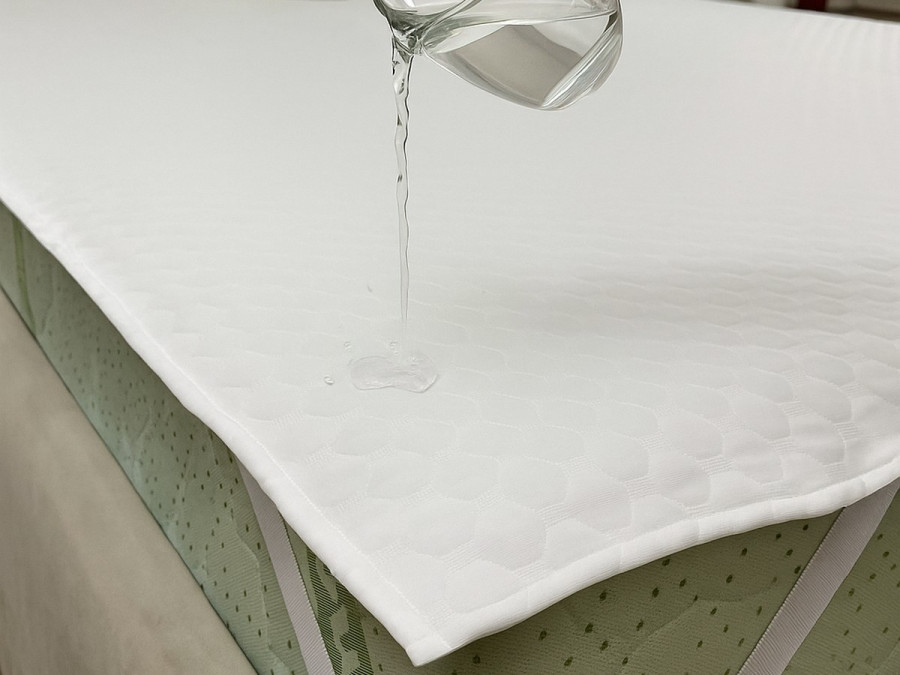 Наматрасник 120x200 Ecotton Aqua-stop Жаккард резинка по углам