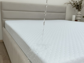 Наматрасник 160x200 Ecotton Aqua-stop Жаккард с бортом по периметру