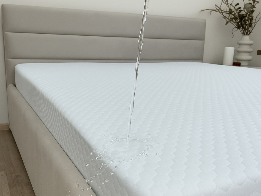 Наматрасник 60x120 Ecotton Aqua-stop Жаккард с бортом по периметру