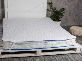 Наматрацник 160x200 Ecotton Бязь Білий 20-0256