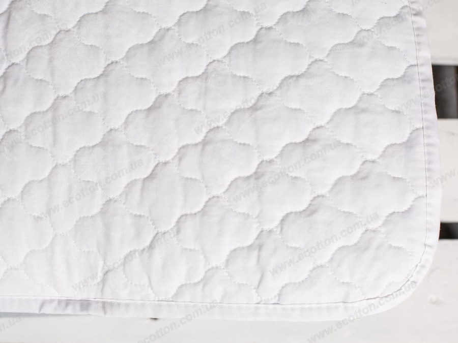 Наматрацник 120x200 Ecotton Бязь Білий 20-0256