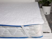 Наматрацник 120x200 Ecotton Бязь Білий 20-0256