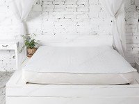 Наматрасник 90x200 Ecotton Бязь Серый 40-0966