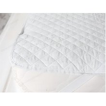 Наматрасник 90x200 Ecotton Бязь Серый 40-0966