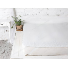 Наматрасник 90x200 Ecotton Бязь Серый 40-0966