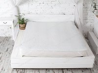 Наматрасник 90x200 Ecotton Бязь Серый 40-0966