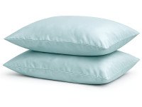 Наволочка 50x70 2 шт. Ecotton Сатин Aqua Grey 15-5205