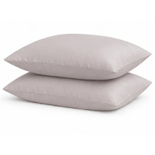 Наволочка 50x70 2 шт. Ecotton Сатин Chateau Grey 15-4503