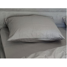 Наволочка 50x70 2 шт. Ecotton Сатин Chateau Grey 15-4503