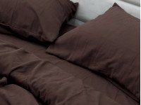 Наволочка 50x70 Ecotton Фланель Темно-коричневий SB-181