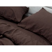 Наволочка 50x70 Ecotton Фланель Темно-коричневий SB-181