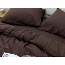Наволочка 50x70 Ecotton Фланель Темно-коричневий SB-181