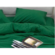 Наволочка 50x70 Ecotton Фланель Темно-зелений SB-186