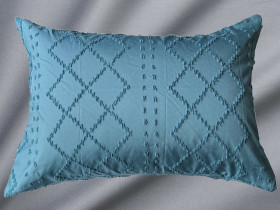 Pillowcase 50x70 Ecotton Polysatin Green