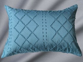 Pillowcase 50x70 Ecotton Polysatin Green