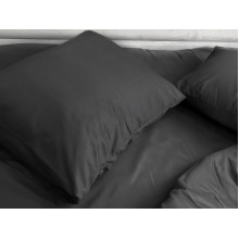 Наволочка 50x70 Ecotton Полисатин Black