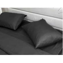Наволочка 50x70 Ecotton Полисатин Black