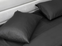 Наволочка 50x70 Ecotton Полісатин Black