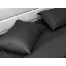 Наволочка 50x70 Ecotton Полисатин Black