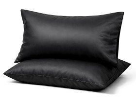 Наволочка 50x70 Ecotton Полісатин Black